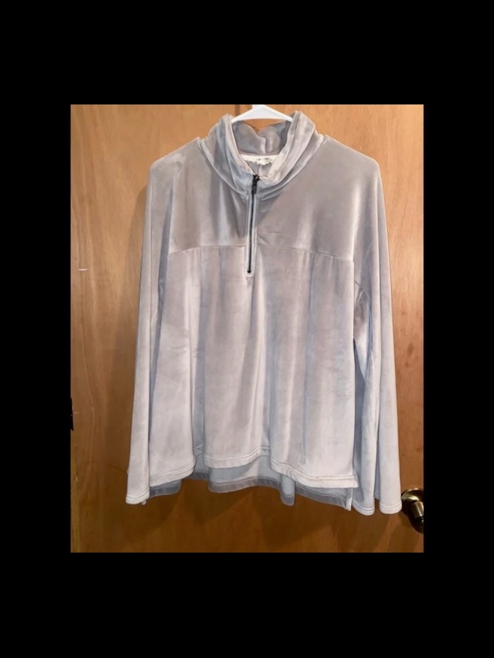 Velvet Quarter-Zip Pullover & Joggers